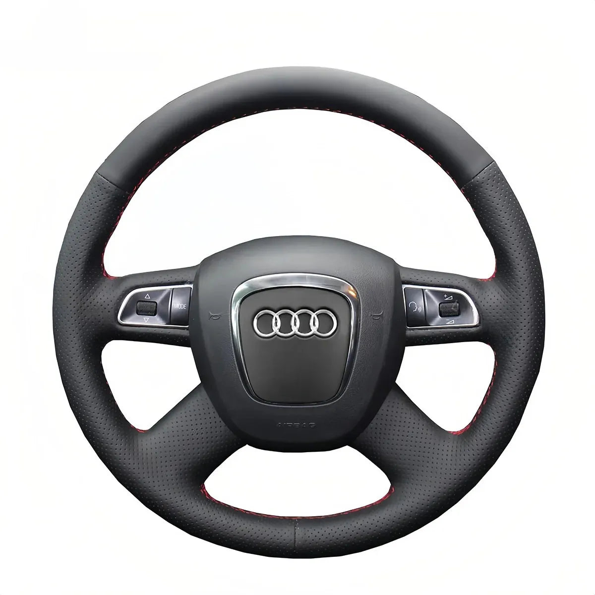 Steering Wheel Cover for Audi A3 A4 A6 A8 L Q5 Q7 S8 2005-2013