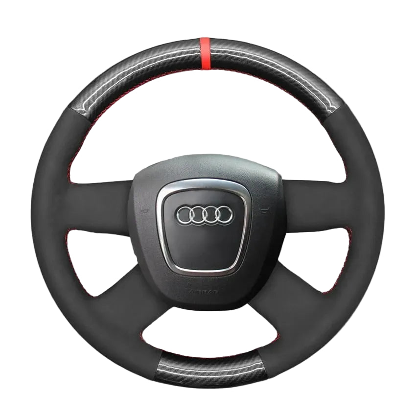 Steering Wheel Cover for Audi A3 A4 A6 A8 L Q5 Q7 S8 2005-2013