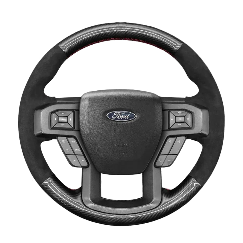 Steering Wheel Cover for Ford F-150 F150 F-250 F250 F-350 F350 F-450 F450 Expedition 2015-2023