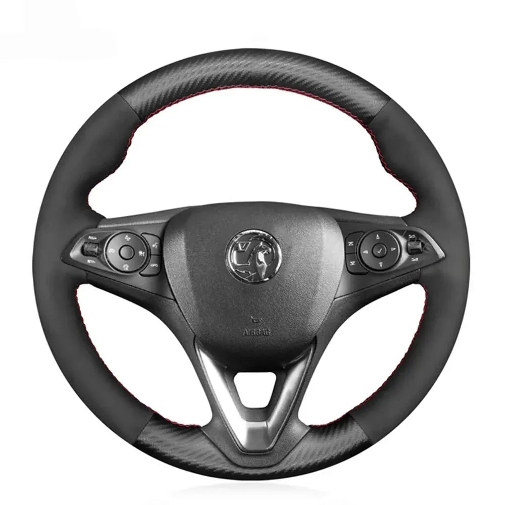 Steering Wheel Cover for Opel Vauxhall Astra K Corsa E F Combo Life Grandland X Insignia Mokka / Holden Calais Commodore