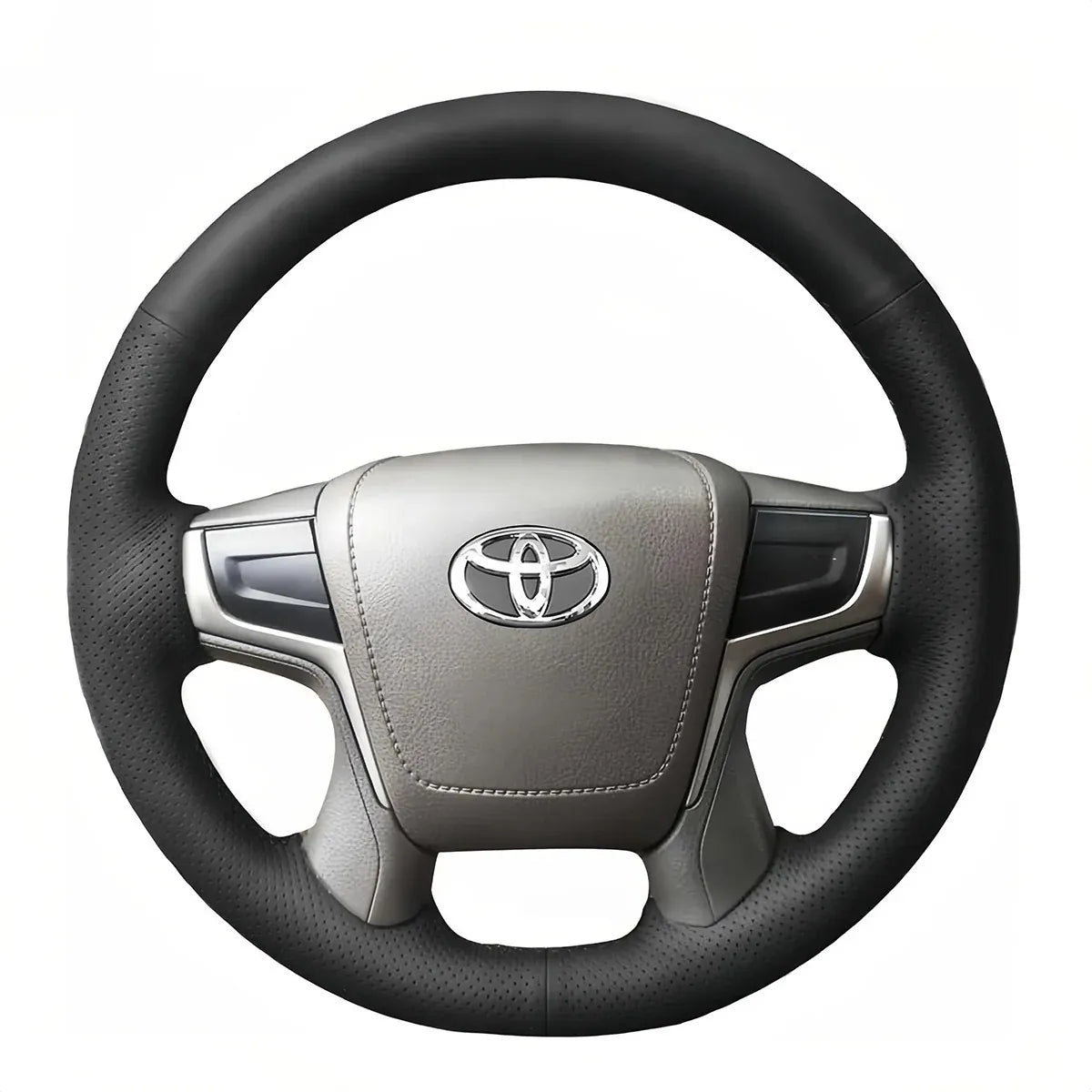 Steering Wheel Cover for Toyota Land Cruiser 200 J200 150 J150 Prado Crown 2013-2024