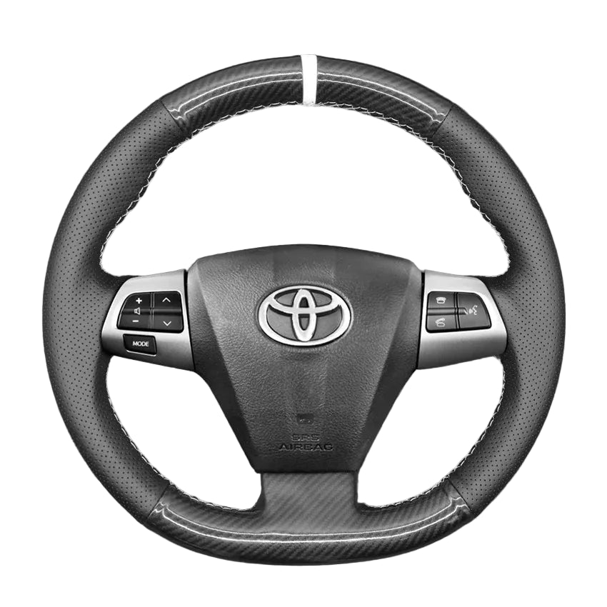 Steering Wheel Cover for Toyota Corolla RAV4 Auris Wish Vanguard Voxy Matrix 2009-2014
