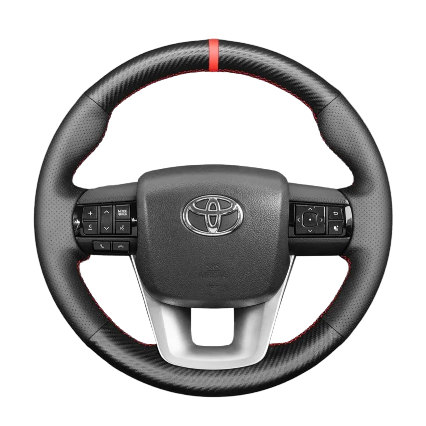 Steering Wheel Cover for Toyota Hilux Fortuner Land Cruiser 2015-2024