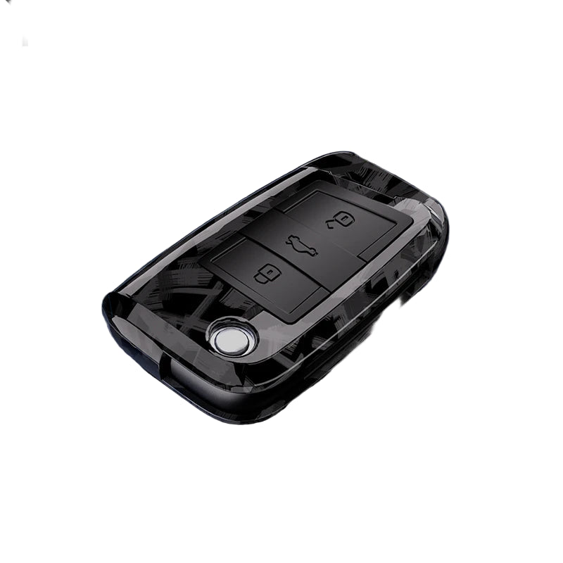 Forged Key Case For VW Volkswagen Golf 7 MK7 Tiguan MK2 For SEAT Ateca Leon FR 2 Ibiza For Skoda Octavia