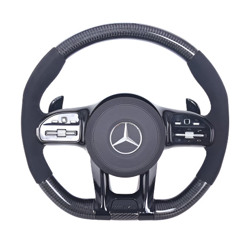 Carbon Steering Wheel For Mercedes G/GLE/GLC/C/E/W204/W205/W213