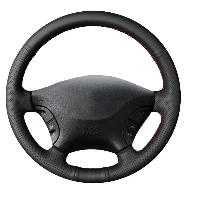 Leather Steering Wheel Cover For Mercedes Benz Vito 2010-2015 Viano W639 2006 2007 2008 2009 2010 2011