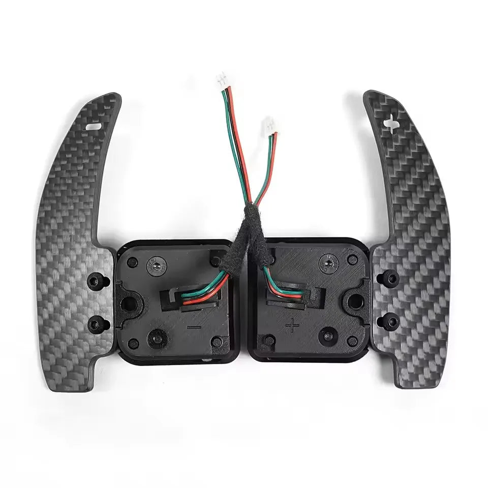 Magnetic Carbon Fiber Paddle Shifters For Audi (1)