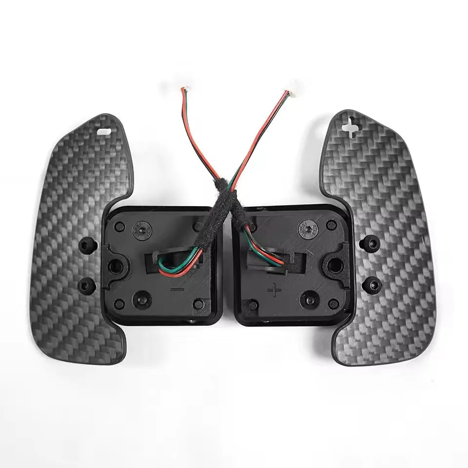Magnetic Carbon Fiber Paddle Shifters For Audi (5)