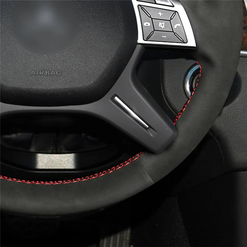 Steering Wheel Cover for Mercedes-Benz G-Class W463 GL-Class X166 M-Class W166 2012-2018