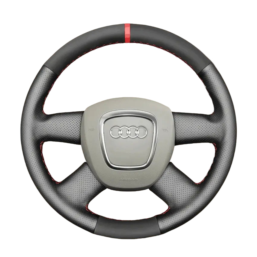 Steering Wheel Cover for Audi A3 A4 A6 A8 L Q5 Q7 S8 2005-2013