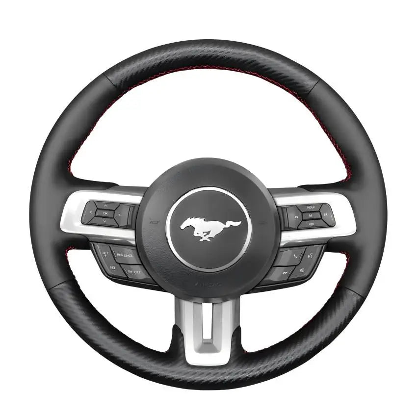 Steering Wheel Cover for Ford Mustang 2015-2024