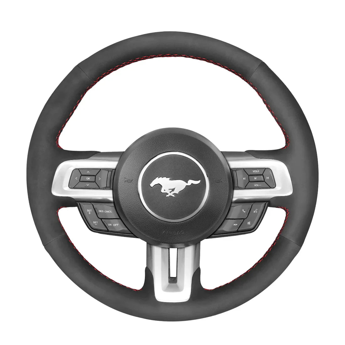 Steering Wheel Cover for Ford Mustang 2015-2024