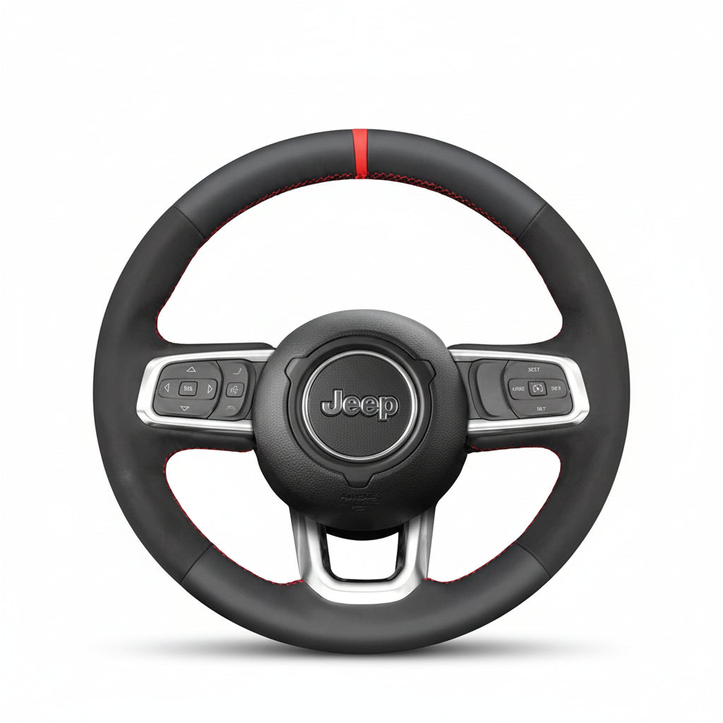 Steering Wheel Cover for Jeep Gladiator JT Wrangler JL Wrangler Unlimited 2018-2024