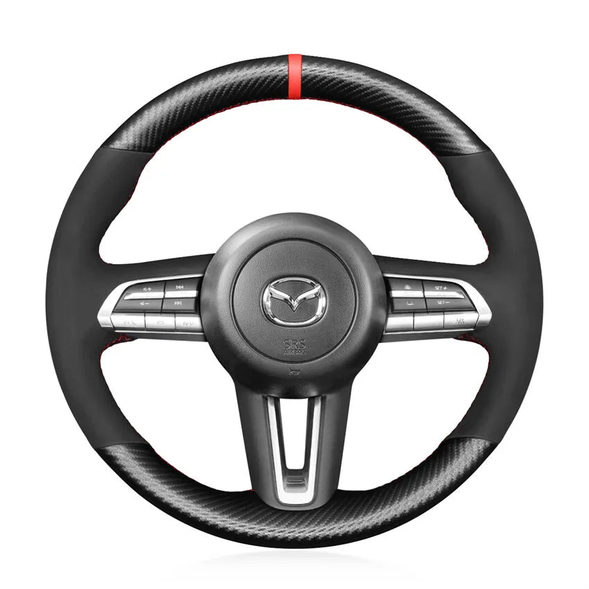 Steering Wheel Cover for Mazda 3 Axela CX-30 CX30 2019-2020