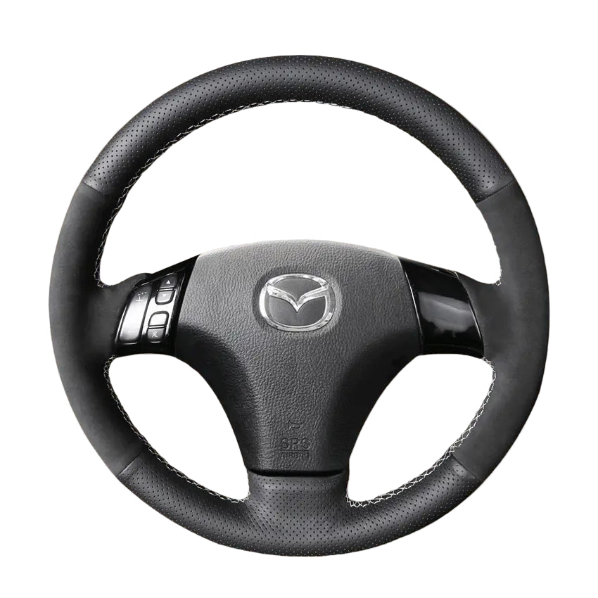 Steering Wheel Cover for Mazda 3 Axela 5 6 Atenza MPV 2003-2010