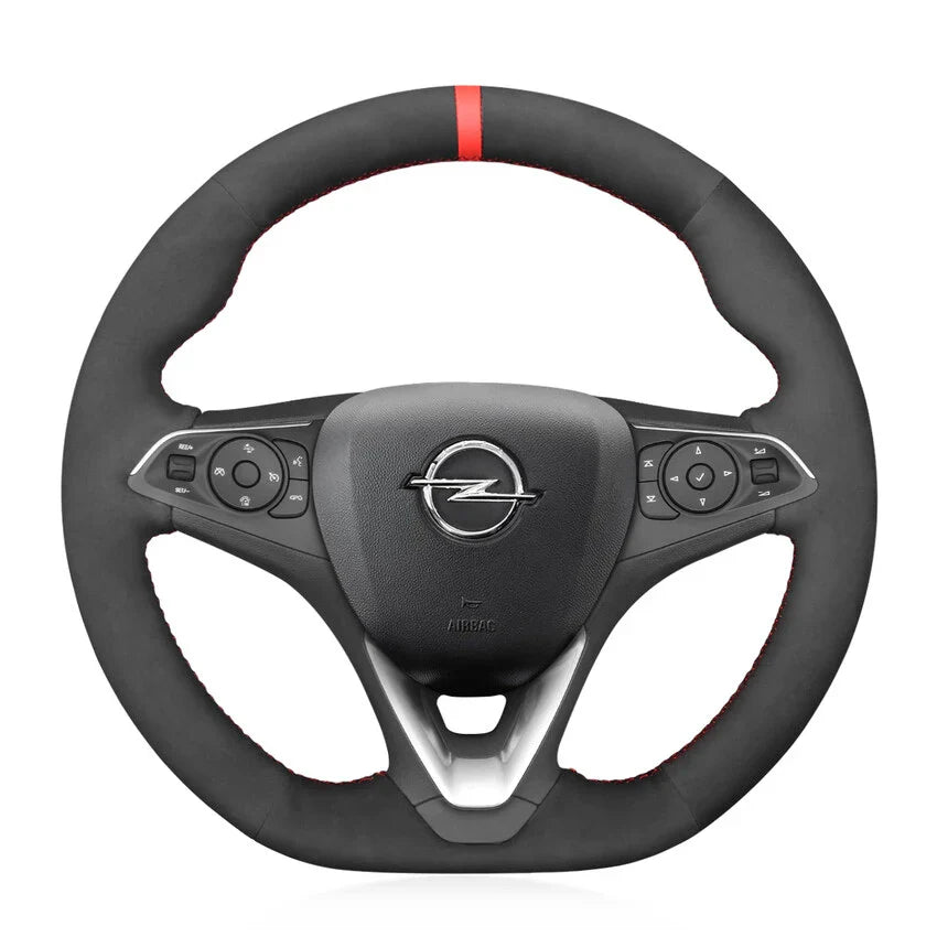 Steering Wheel Cover for Opel Vauxhall Astra K Corsa E F Combo Life Grandland X Insignia Mokka / Holden Calais Commodore