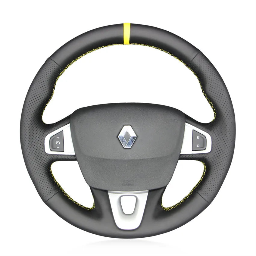 Steering Wheel Cover for Renault Megane Scenic 3 Grand Scenic Kangoo 2 Fluence ZE 2008-2020