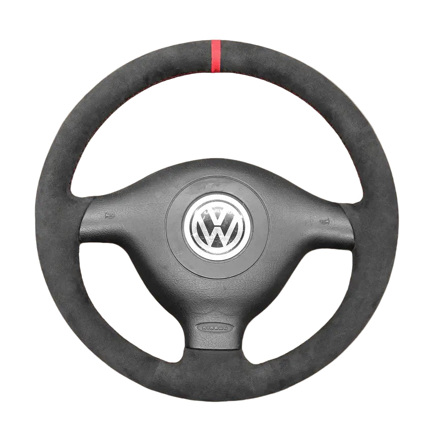 Steering Wheel Cover for Volkswagen Golf 4 Passat B5 Polo Bora Sharan GTI / Seat Leon MK1 / Skoda Fabia 1