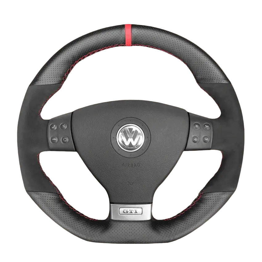 Steering Wheel Cover for Volkswagen Golf GTI 5 V R32 Scirocco Passat Variant Tiguan 2004-2010