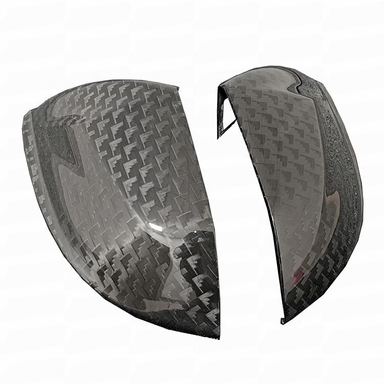 Carbon Fiber Mirror Caps Mansory Style For Lamborghini Urus