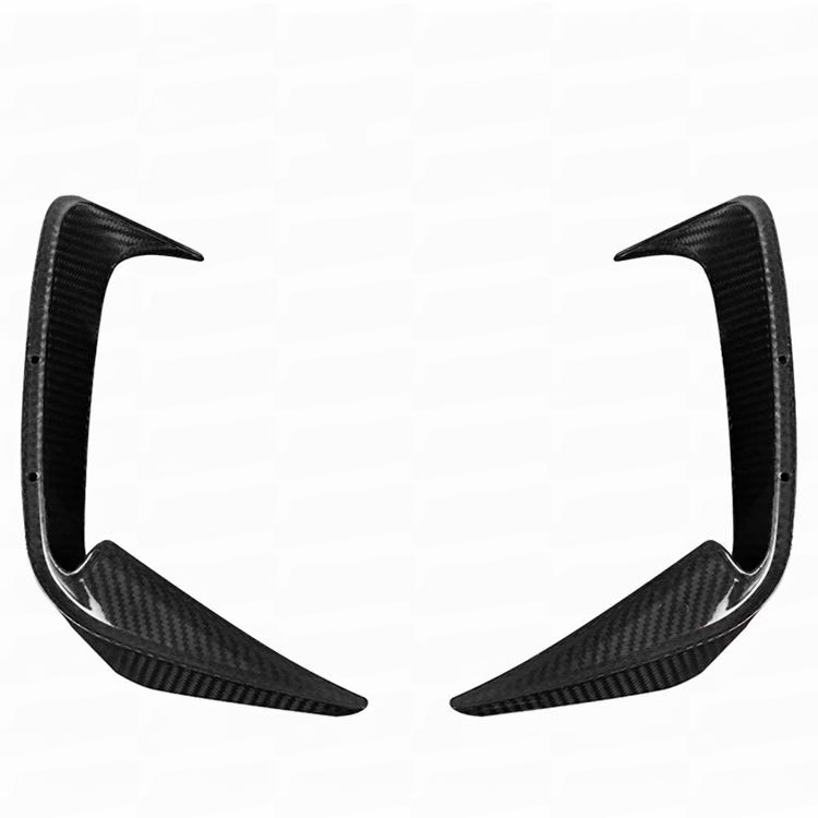 Carbon Fiber Rear Bumper Side Skirts For BMW M4 2019-2024