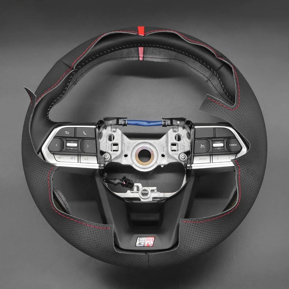 Steering Wheel Cover for Toyota Land Cruiser 300 J300 LC300 2021-2024