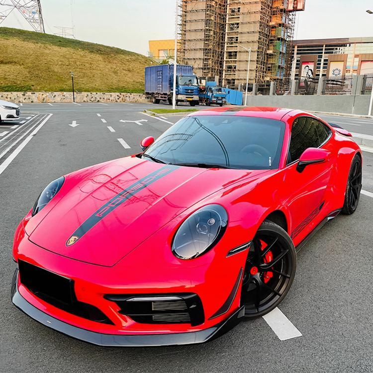 Carbon Fiber Front Lip For 2019-2022 Porsche CARRERA 911 992 S