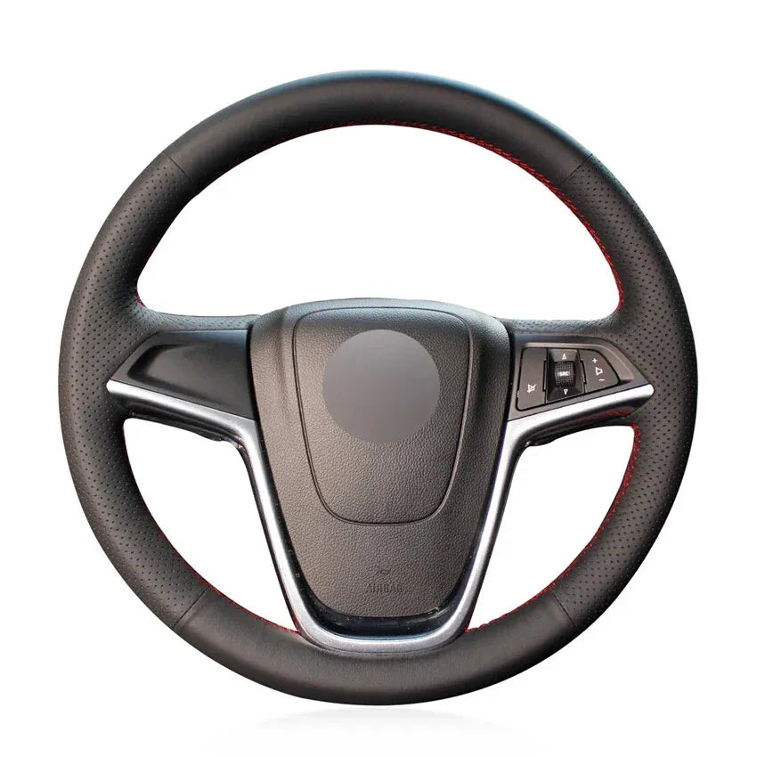Steering Wheel Cover for Opel Vauxhall Astra Mokka X Zafira Insignia CT Ampera Cascada Meriva / Buick Encore Verano Cascada
