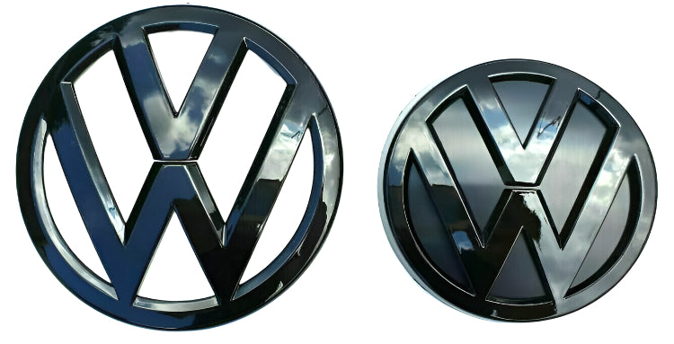 vw black logo