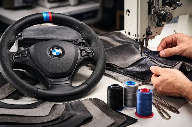 Custom Steering Wheel Covers (Materials, Customization, OEM-Fitment)