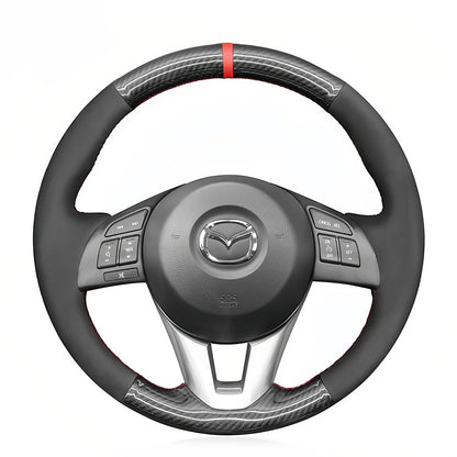 Steering Wheel Cover for Mazda 3 Axela Mazda 6 Atenza Mazda 2 CX-3 CX-5 Toyota Yaris iA Scion iA