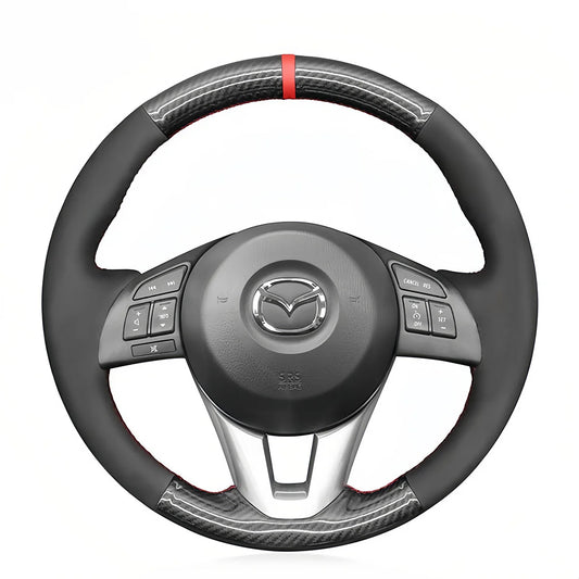 Steering Wheel Cover for Mazda 3 Axela Mazda 6 Atenza Mazda 2 CX-3 CX-5 Toyota Yaris iA Scion iA