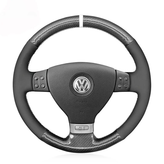 Steering Wheel Cover for Volkswagen Golf 7 Alltrack SportWagen Jetta Passat Tiguan e-Golf Arteon Atlas