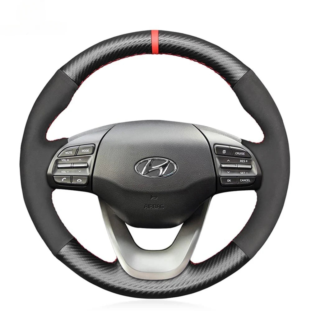Steering Wheel Cover for Hyundai Kona 2017-2023