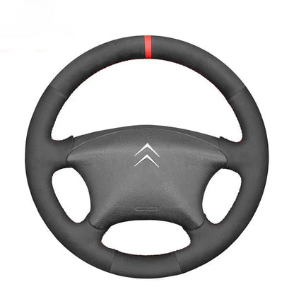 Steering Wheel Cover for Citroen Xsara Picasso Berlingo C5 C8 Dispatch Jumpy 2001-2010