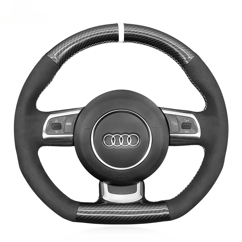 Steering Wheel Cover for Audi A2 A3 A4 A6 A8 TT S3 S4 R8 RS6
