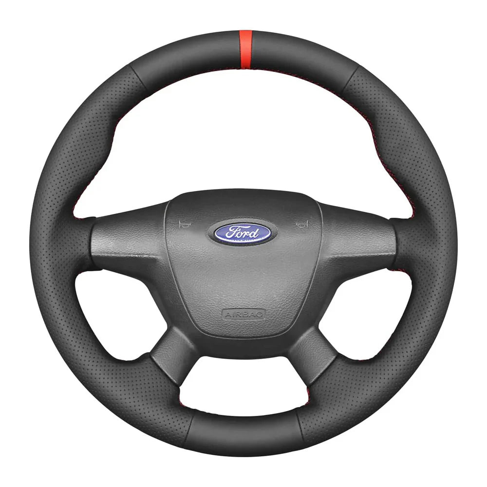 Steering Wheel Cover for Ford Focus III Escape Grand C-Max Kuga 2010-2018