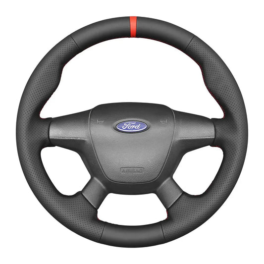 Steering Wheel Cover for Ford Focus III Escape Grand C-Max Kuga 2010-2018