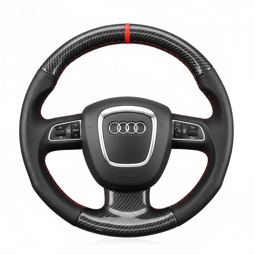 Steering Wheel Cover for Audi A3 A4 A5 A6 A8 Q5 Q7 S3 S4 S5 S6 S8