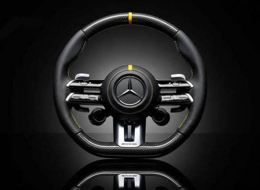 Custom Steering Wheel For Mercedes A-Class/C-Class/E-Class/G-Class/S-Class/V-Class/X-Class/AMG GT/CLA/CLS/GLA/GLC/GLE/GLS (2021-2025)