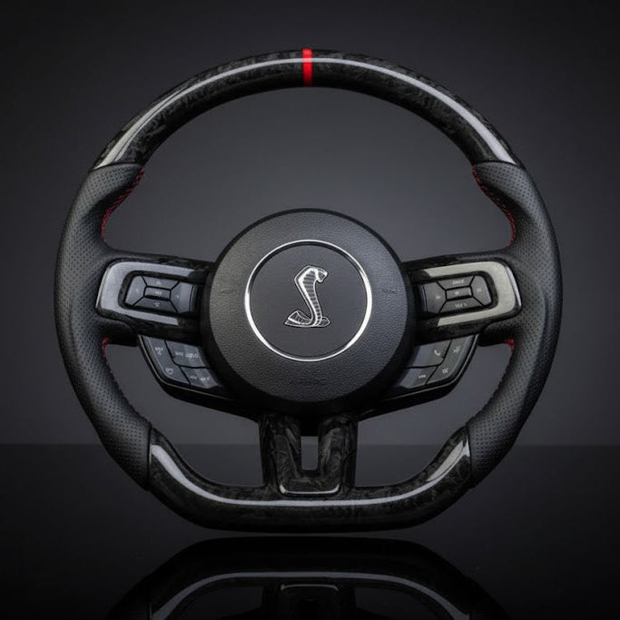 Custom Steering Wheel For Ford Mustang 2015-2024