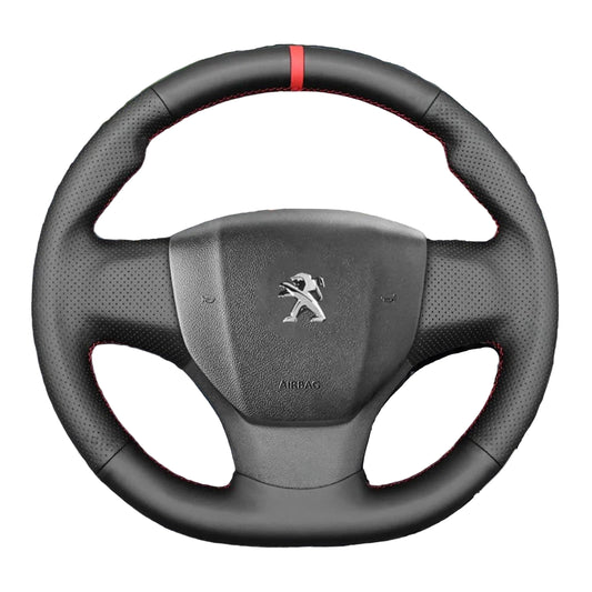 Steering Wheel Cover for Peugeot Expert Traveller 408 / Citroen Jumpy Spacetourer C3 C4 / Fiat Scudo 2014-2022