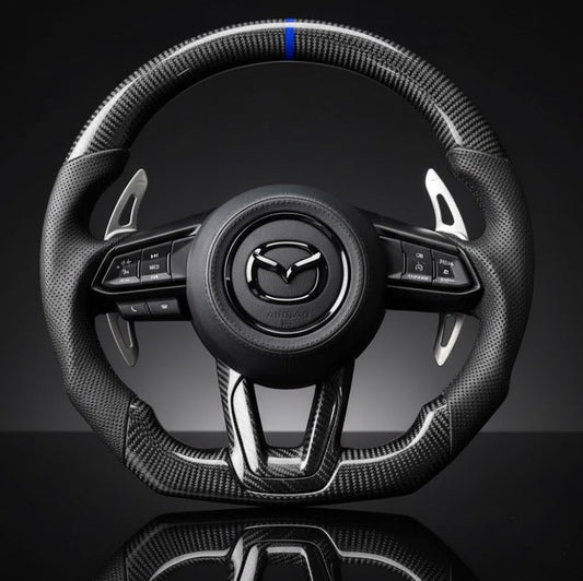 Custom Steering Wheel For Mazda 2/3/6/CX-3/CX-5 (2015+)