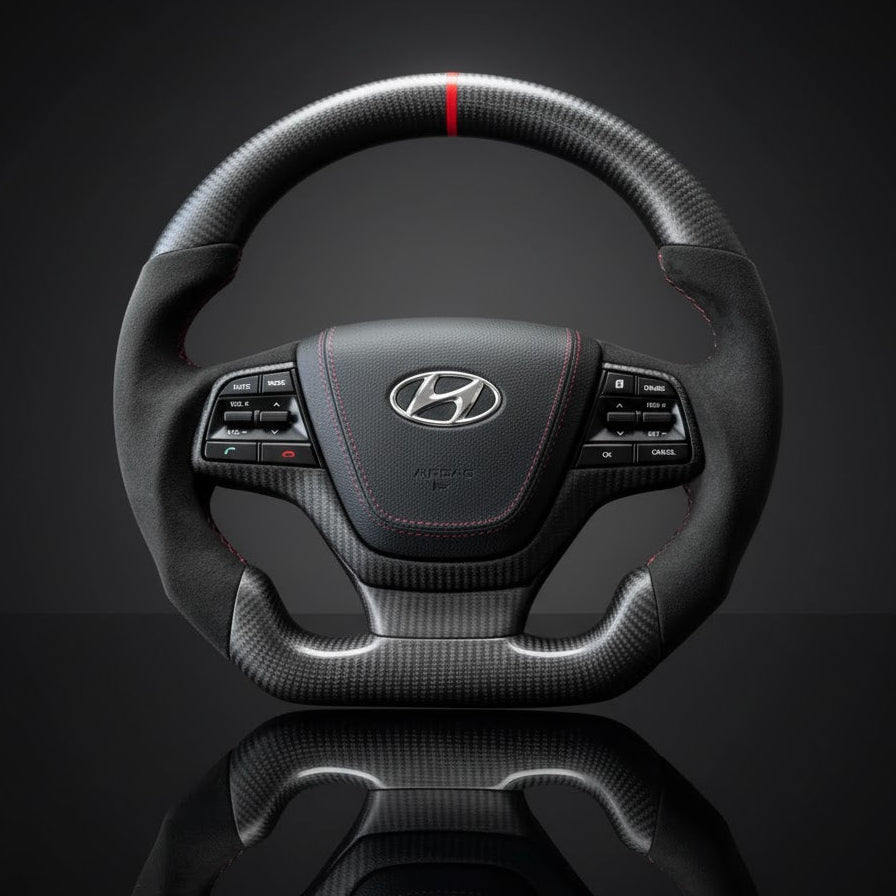 Custom Steering Wheel For Hyundai Elantra (2017-2018) / Accent (2019-2020)