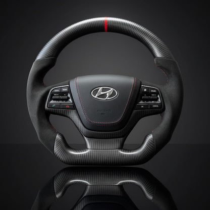 Custom Steering Wheel For Hyundai Elantra (2017-2018) / Accent (2019-2020)
