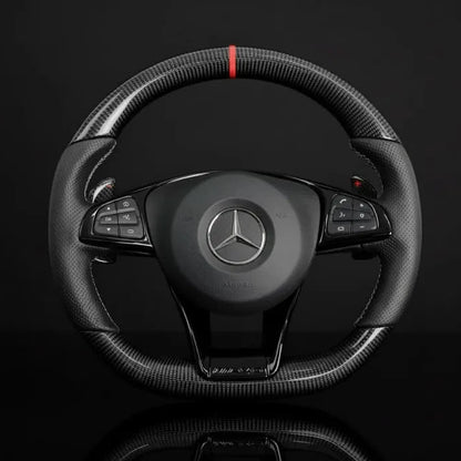 Custom Steering Wheel For Mercedes-Benz C/E/A/CLA/AMG GT/C190/R190/W205/C117/C218/W213/X253/W166/W222