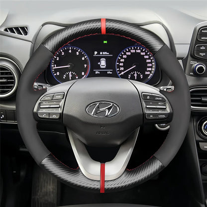Steering Wheel Cover for Hyundai Veloster i30 Elantra 2017-2023