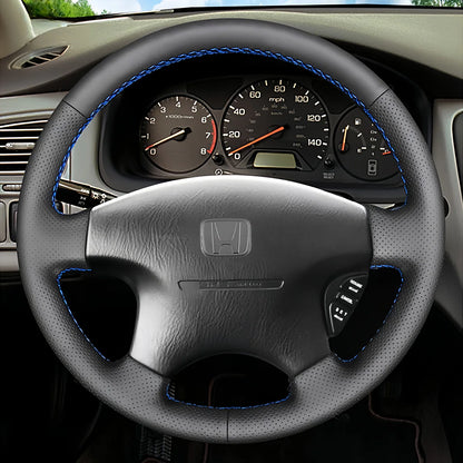 Steering Wheel Cover for Honda CRV CR-V Accord 6 Odyssey Prelude Shuttle Civic 1998-2003