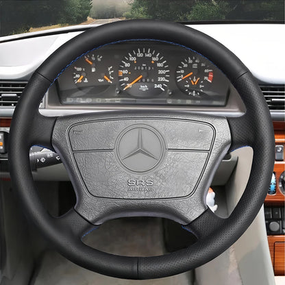 Steering Wheel Cover for Mercedes-Benz C-Class W202 CL-Class C140 E-Class W210 W124 S-Class W140 1993-2020