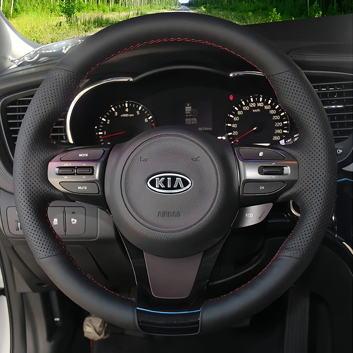 Steering Wheel Cover for Kia K5 Optima 2014-2015